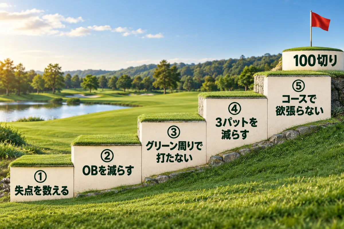 100切りまでの5ステップ